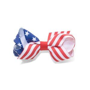 WEE ONES multi Mini Stars And Stripes Hair Bow